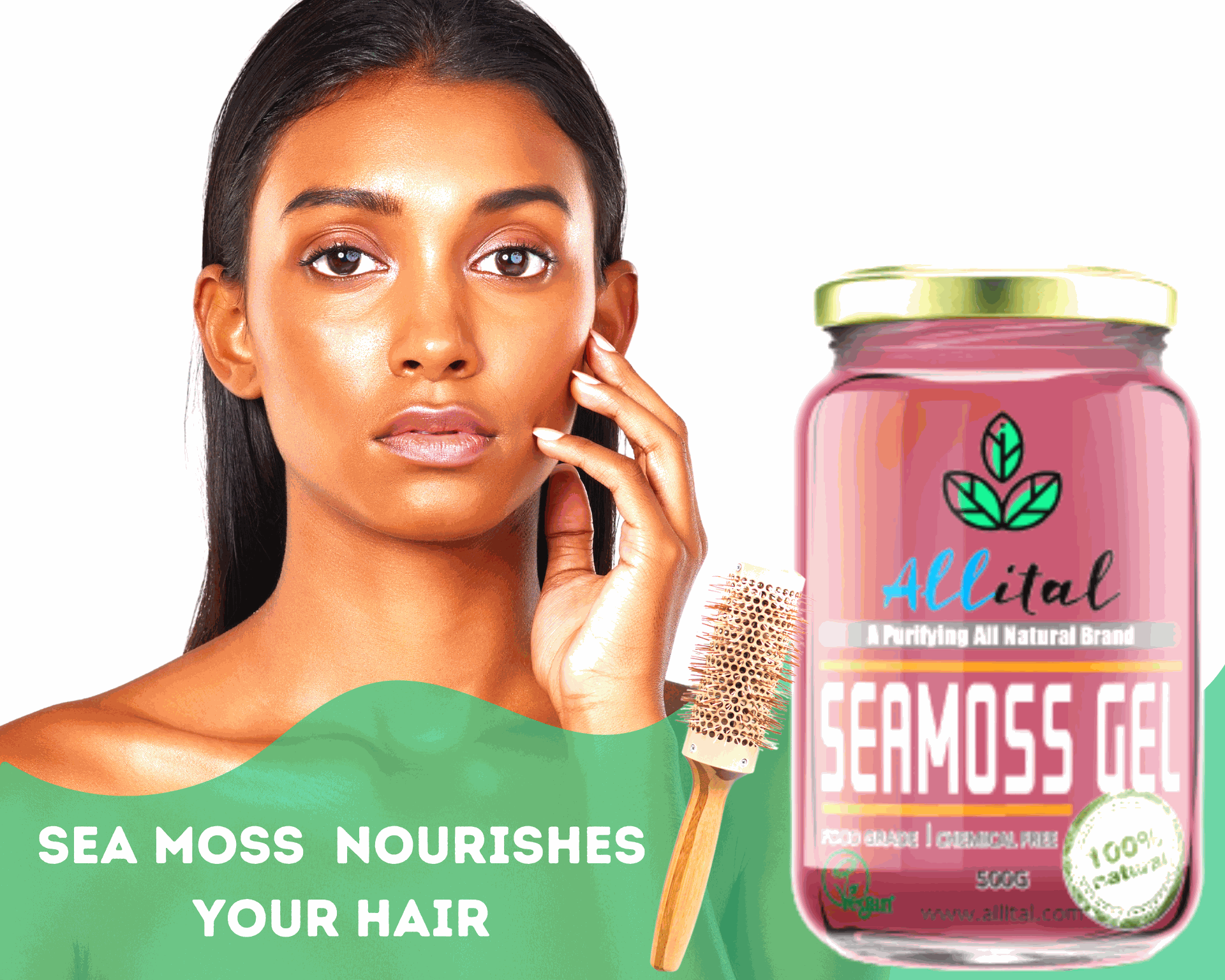 Allital sea moss gel