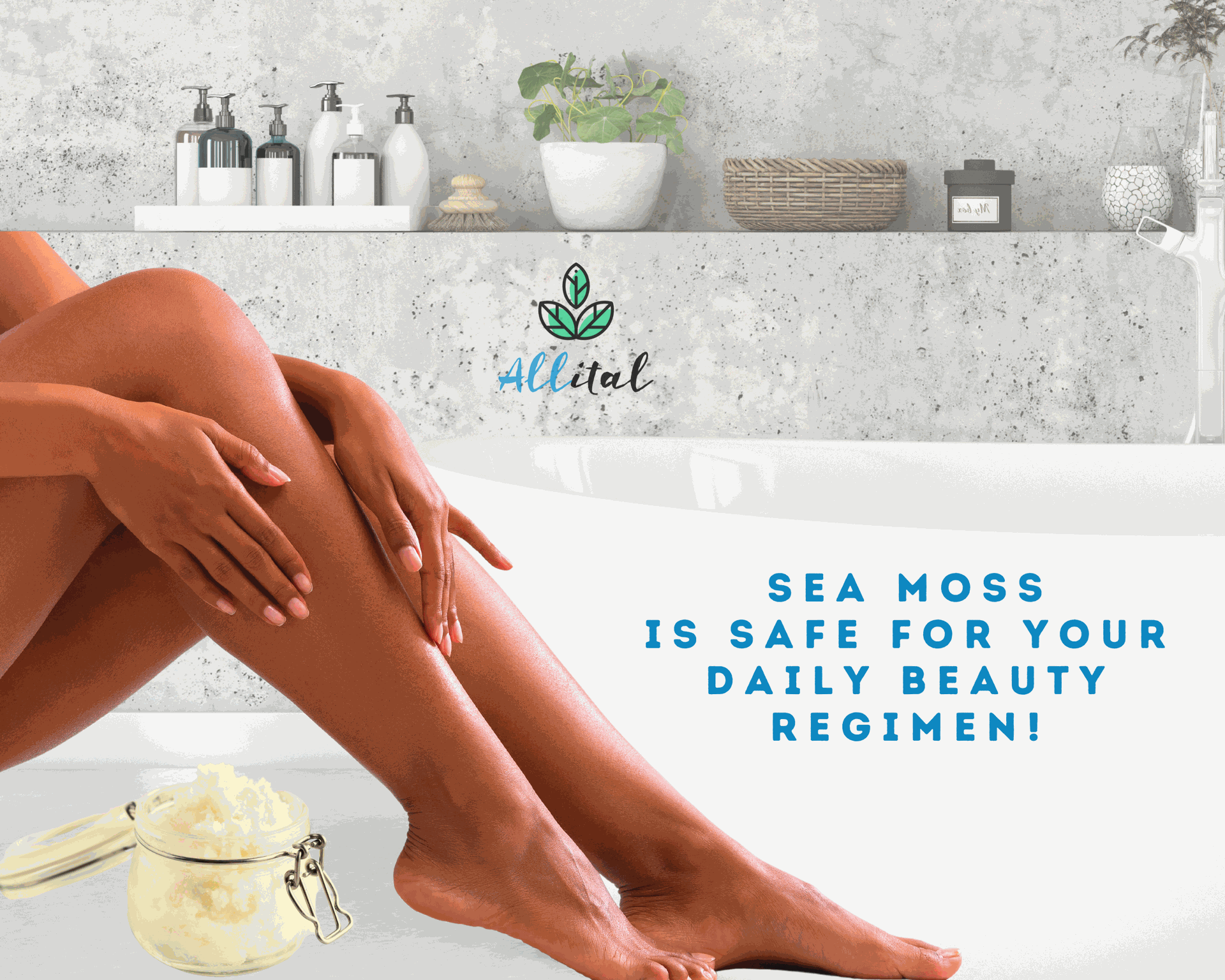 Sea moss and Skin